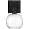 Access Lighting Port Nine Burgundy, Burgundy LED Wall Sconce, Matte Black Finish, Clear Glass 63145LEDD-MBL/CLR - alternate 5
